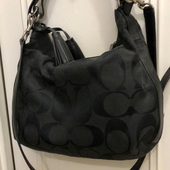 Black Coach Bag, like new - Picture 2 of 3